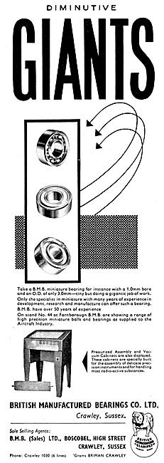 B.M.B. British Manufactured Bearings                             