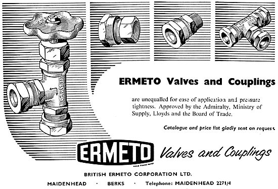 British Ermeto Valves & Couplings                                