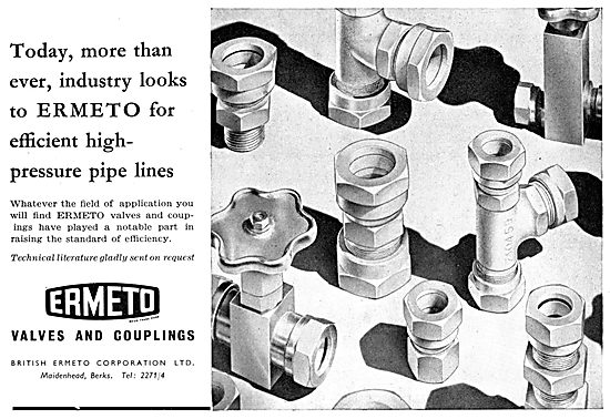 British Ermeto Valves & Couplings                                