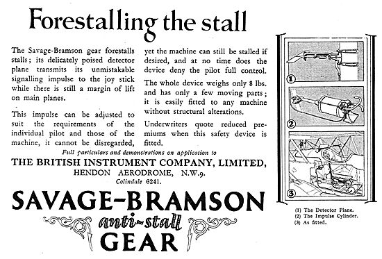 Savage-Bramson Anti Stall Gear - Forestalling The Stall          