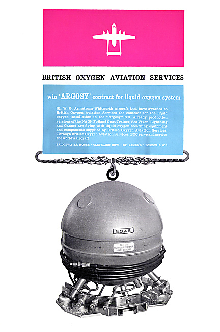 British Oxygen Aviation Services                                 