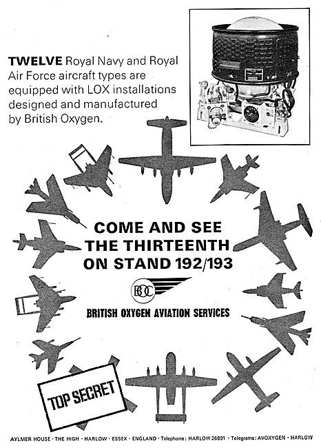 British Oxygen Aviation Services - BOC                           