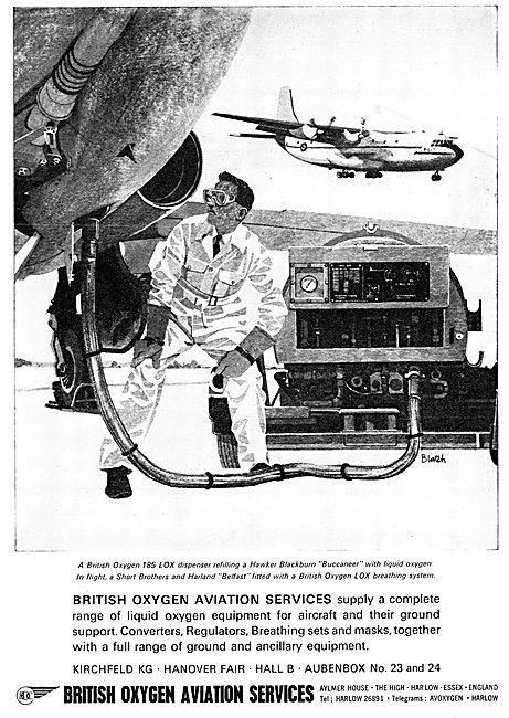 British Oxygen Aviation Services - BOC                           