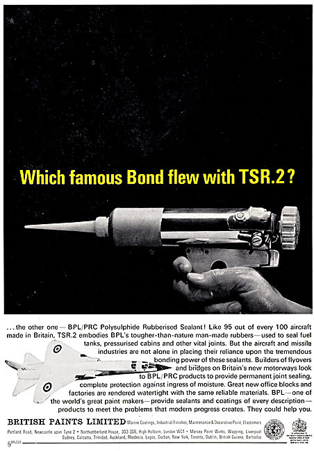 British Paints. Polysulphide Rubberised Sealant. PRC Sealants    