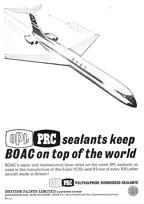 British Paints. Polysulphide Rubberised Sealant. PRC Sealants    