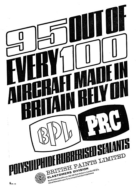 British Paints. Polysulphide Rubberised Sealant. PRC Sealants    