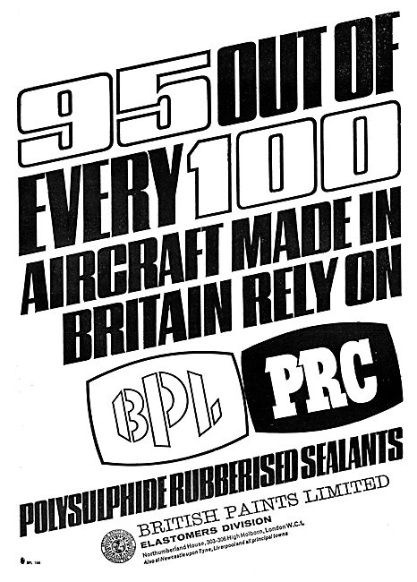 British Paints Elastomers - PRC Sealants                         
