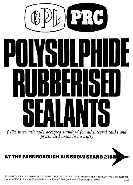 British Paints Elastomers - PRC Sealants                         