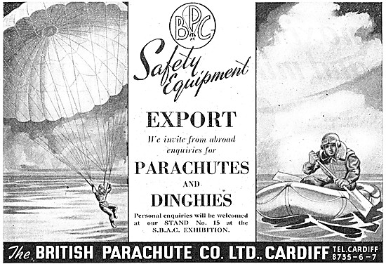 British Parachute Parachutes, Balloons & Dinghies                