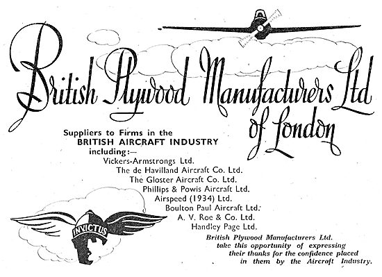 British Plywood Manufacturers                                    