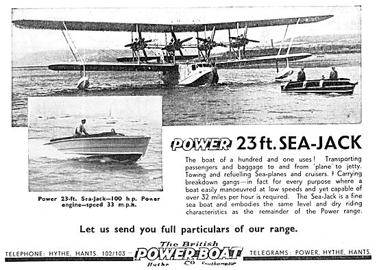 British Power Boat Company 23' Sea-Jack 1933                     