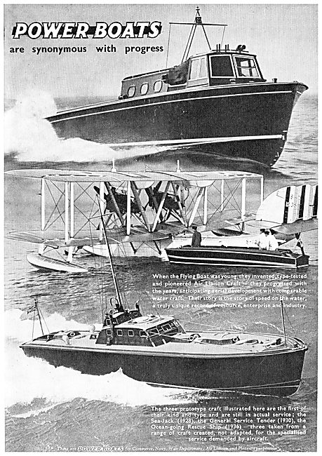 British Power Boat Company - Air Liaison Craft                   