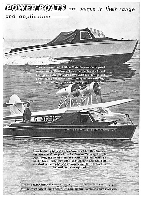 British Power Boat Company - Air Liaison Craft                   