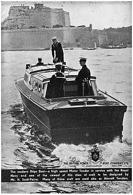 British Power Boat Company General Service Motor Tender          
