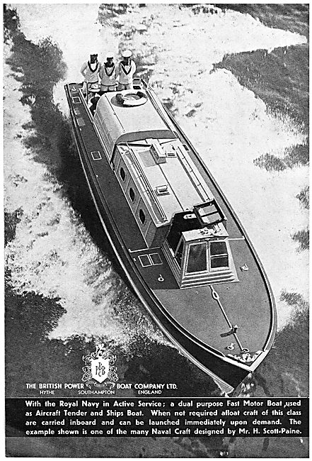 British Power Boat Company General Service Launches              
