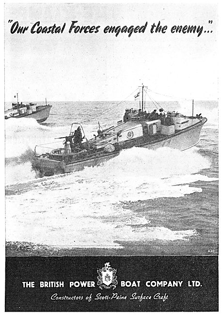 British Power Boat Company Motor Torpedo Boats                   