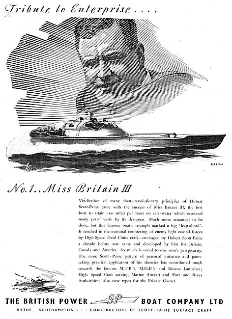 British Power Boat Company - Miss Britain III                    