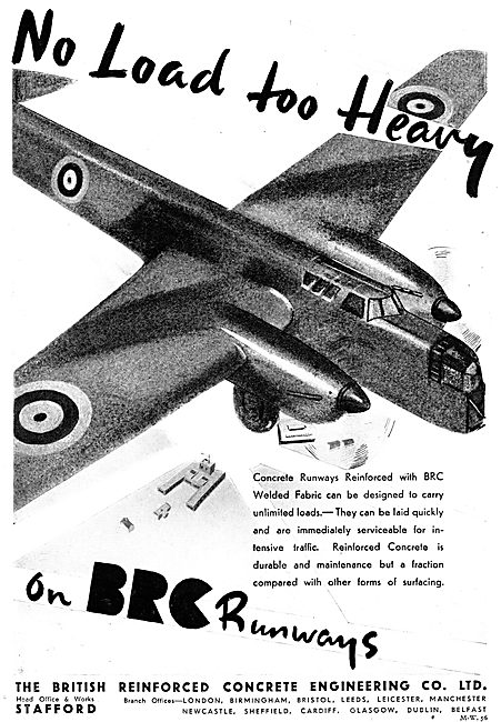 The British Reinforced Concrete Co  : BRC Runways                