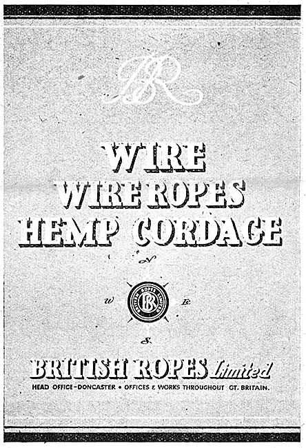 British Ropes - Wire Ropes & Hemp Cordage                        
