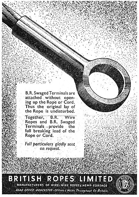 British Ropes - Wire Ropes & Hemp Cordage                        