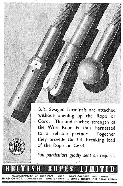 British Ropes Doncaster Swaged Terminals                         