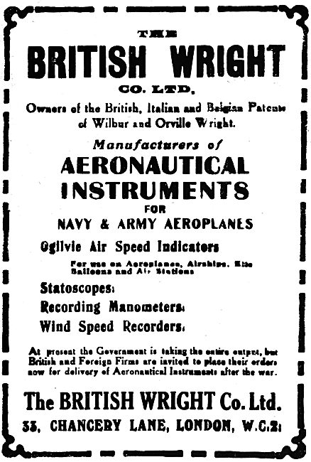 British Wright Aeronautical Instruments                          