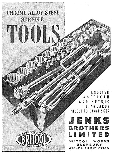 Britool. Engineers Hand Tools For The Aircraft Industry 1949     