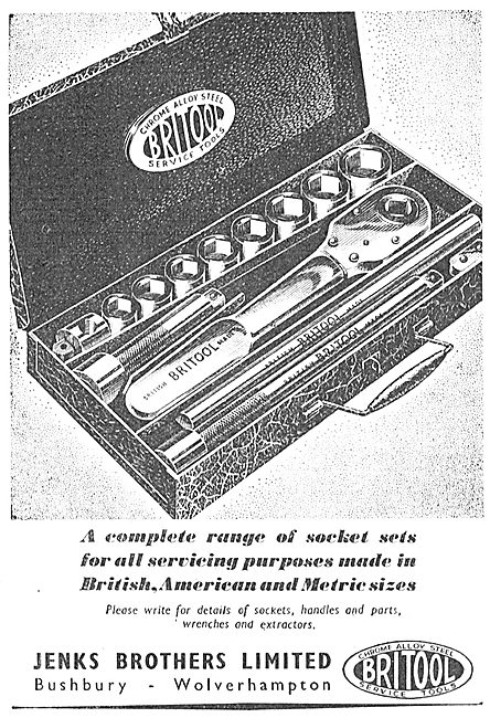 Britool. Engineers Hand Tools For The Aircraft Industry          