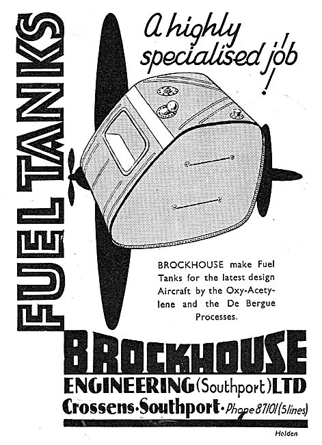 Brockhouse Engineering - Fuel Tanks, Sheet Metal Work, De Bergue 