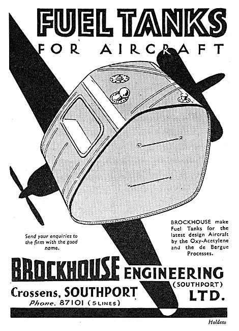 Brockhouse Engineering - Fuel Tanks, Sheet Metal Work, De Bergue 