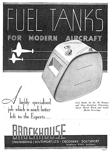 Brockhouse Engineering (Southport) - Aircraft Fuel Tanks         