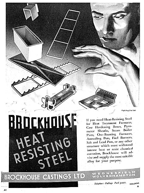 Brockhouse Heat Resisting Steel For Aircraft                     