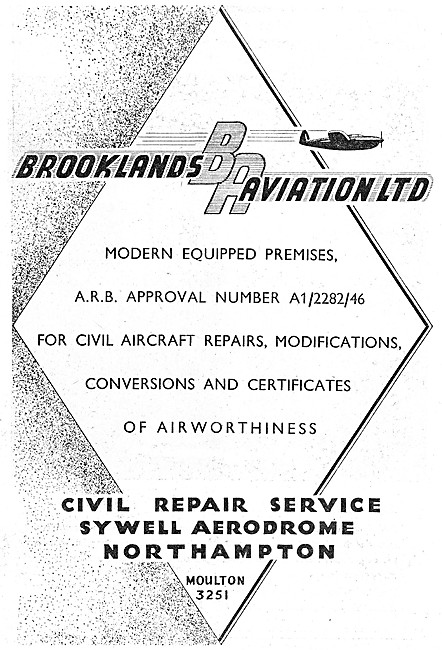 Brooklands Aviation Aircraft Maintenance & Repairs               