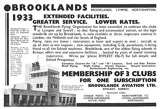Extended Services At Brooklands                                  