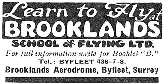 Brooklands Aviation - Training Sales Service - Learn To Fly      
