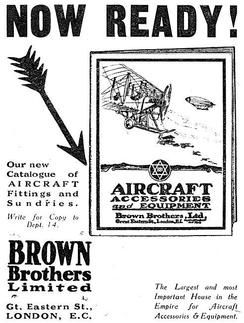 Brown Brothers. Aircraft Equipment & Accessories. AGS Parts      