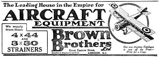 Brown Brothers. Aircraft Equipment & Accessories. AGS Parts      