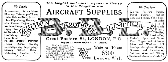 Brown Brothers AGS Parts & Accessories 1916                      