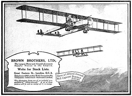 Brown Brothers Aircraft Parts, Accessories & AGS                 