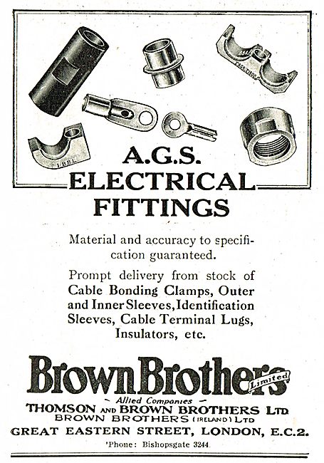 Brown Brothers - AGS Electrical Fittings                         