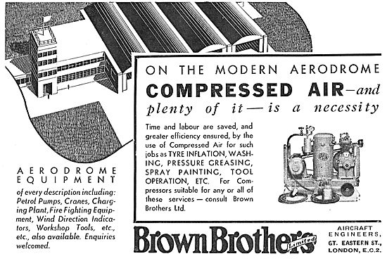 Brown Brothers Compressed Air Systems For Aerodromes             