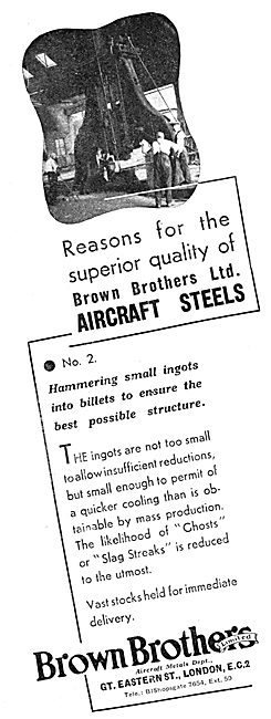 Brown Brothers Aircraft Steels                                   