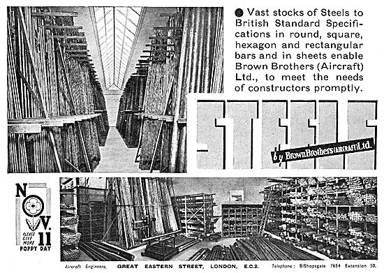 Brown Brothers Aircraft Steels                                   