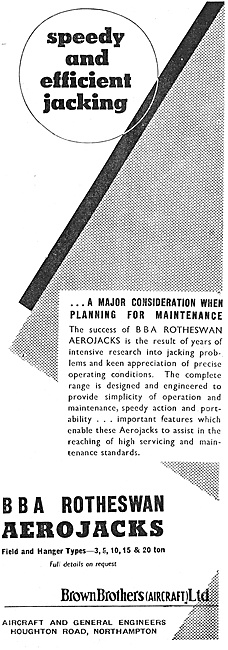 Brown Brothers Aircraft & General Engineers - Rotheswan Aerojacks