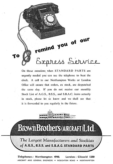 Brown BrothersBrown Brothers Manufacturers Of AGS, BSS & SBAC Sta