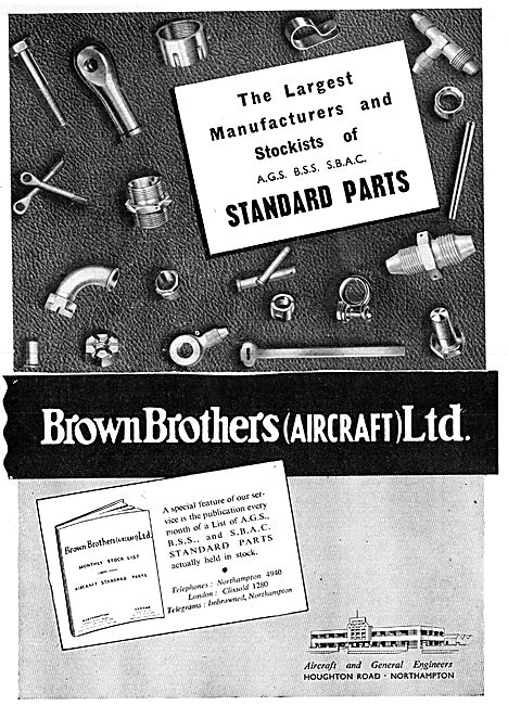 Brown Brothers AGS Parts, Accessories & Servicing Equipment      