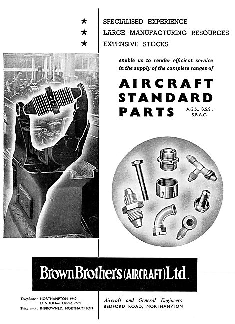 Brown Brothers AGS Parts & Components                            