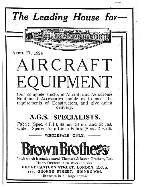 Brown Brothers AGS Parts                                         