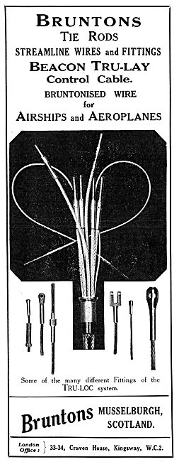 Bruntons Tie Rods & Streamline Wires. Beacon Tru-Lay             