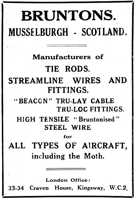 Bruntons Wire - Tru-Lay Cables - Tie Rods                        